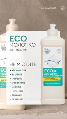 Еко-молочко для чищення поверхонь